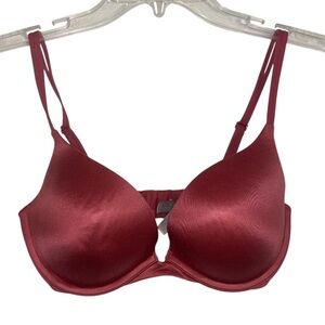 Victorias Secret Vintage Bra Pink Push Up Underwire Padded Cup Women’s Size 34D